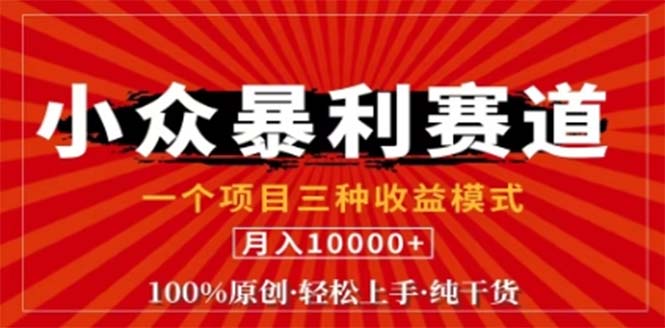 (9.28)视频号最新爆火赛道，三种可收益模式，0粉新号条条原创条条热门 日入1000+